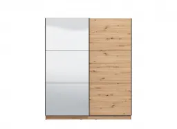 OTTO home Schwebetürenschrank Sierra Kleiderschrank mit Spiegel Garderobe Topseller INKLUSIVE Inneneinteilung, FSC®-Zertifiziert, OTTOs Choice – Produktbild 1 von 1