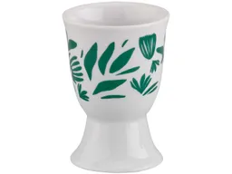 cilio cilio Eierbecher "AMICI" aus Porzellan mit Dekor, H 7 cm, Ø 5cm, Blätter – Produktbild 1 von 1