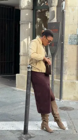 Côtelé Côtelé Damen vegan Jacke Dido Beige – Produktbild 1 von 1