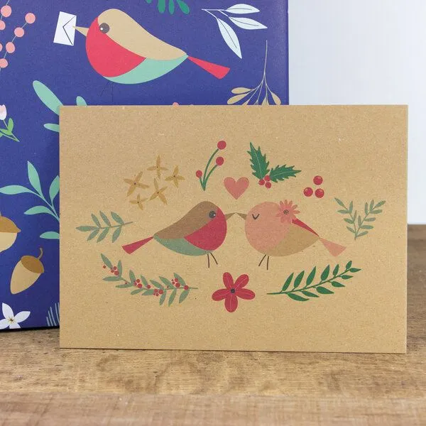 Bow & Hummingbird Bow & Hummingbird Postkarte Bird Love – Produktbild 1 von 6