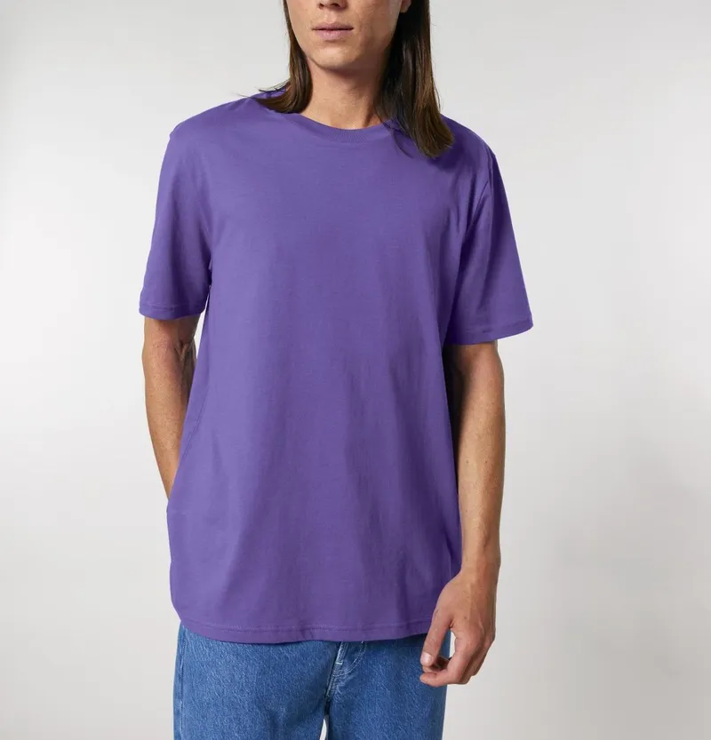 UNIPOLAR UNIPOLAR Basic T-Shirt Creative, Purple love, – Produktbild 1 von 1