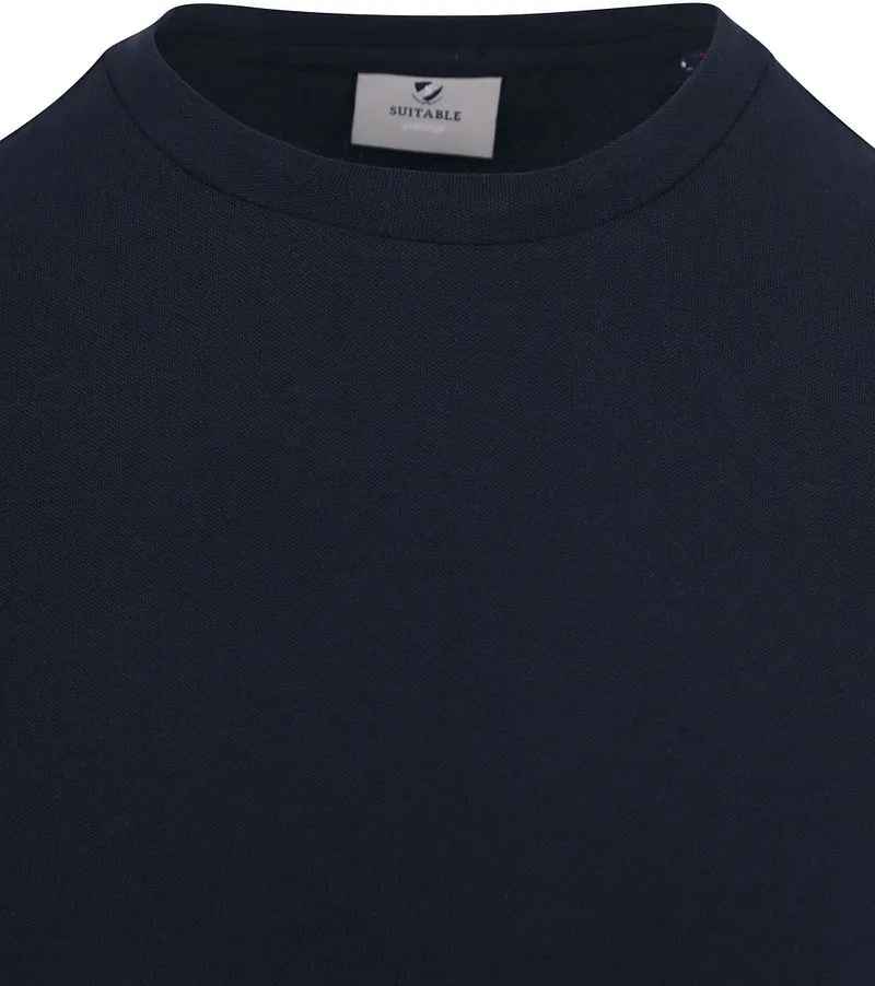 Suitable Suitable T-shirt Ono Marine - Größe M, Dunkelblau, – Produktbild 2 von 3