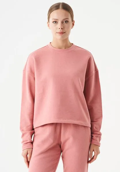 ORGANICATION ORGANICATION ESSENTIALS-SEDA- Sweatshirt aus Bio-Baumwolle, Blush, – Produktbild 1 von 4