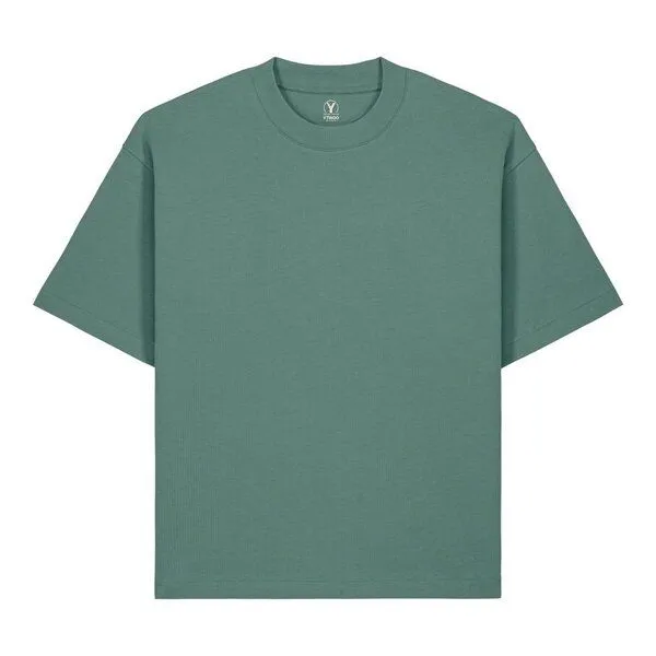 YTWOO YTWOO Heavy Weight Boxy T-Shirt, Green bay, – Produktbild 2 von 3