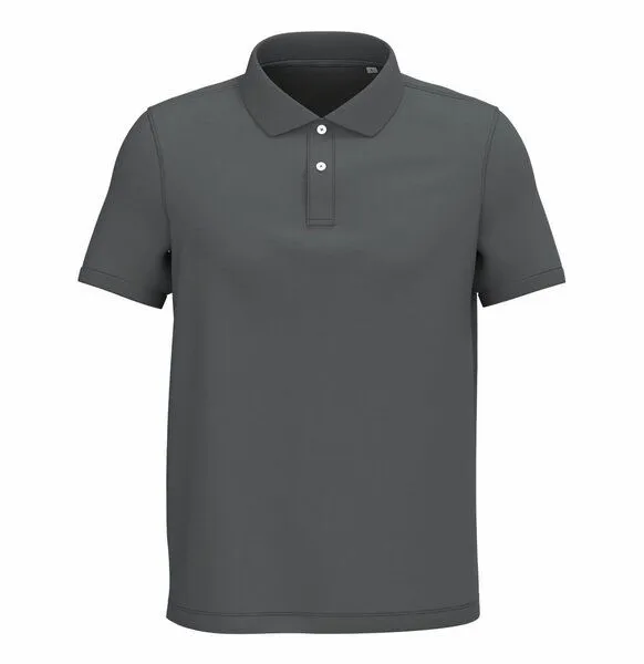 Greenspired Greenspired Umweltfreundliches Polohemd aus Pikeetrikot für Herren 220g/m² S-4XL, Eisengrau, – Produktbild 1 von 1