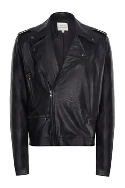 Will's Vegan Store Will's Vegan Store Herren vegan Vegane Lederjacke Schwarz – Produktbild 1 von 1