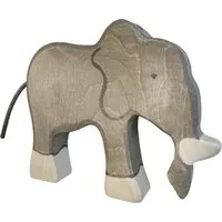Holztiger Holztiger Holzfigur "Elefant, stehend" Abenteuer Wildnis Maße 19 x 2,8 x 15 cm – Produktbild 1 von 1