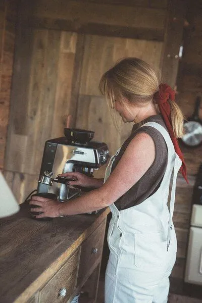 Kopyto Kopyto BIRUANG Bandana Halstuch 100% Merinowolle RWS-Zertifiziert Ökologisch Unifarben, Kupfer, – Produktbild 4 von 5