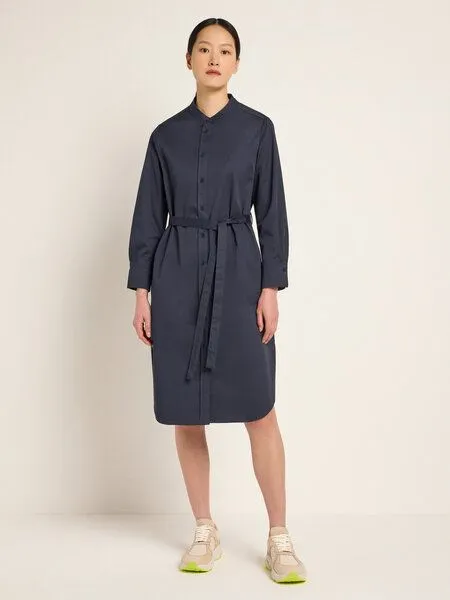 LANIUS LANIUS Midikleid (GOTS), Midnight, – Produktbild 2 von 4