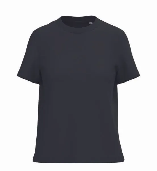 Greenspired Greenspired Damen Basic T-Shirt aus 100 % Bio-Baumwolle – weicher Jersey, 180 g/m², Schwarz, – Produktbild 1 von 1