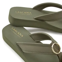 Lascana Badezehentrenner oliv – Produktbild 1 von 1