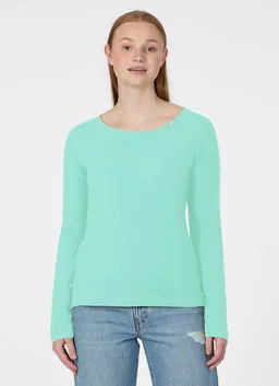 ragwear ragwear Langarmshirt FLLORAH LONG GOTS Bestseller aus Single Jersey mit softem Finish und Knöpfen – Produktbild 1 von 1