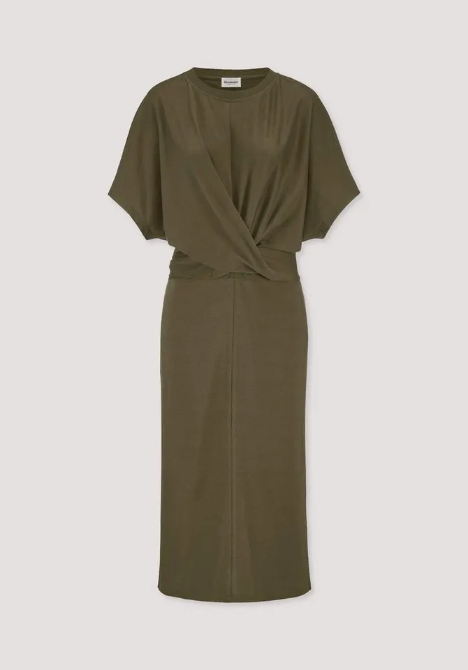 hessnatur hessnatur Jerseykleid Oversize aus reiner Bio-Baumwolle (1-tlg), Grün, – Produktbild 3 von 4