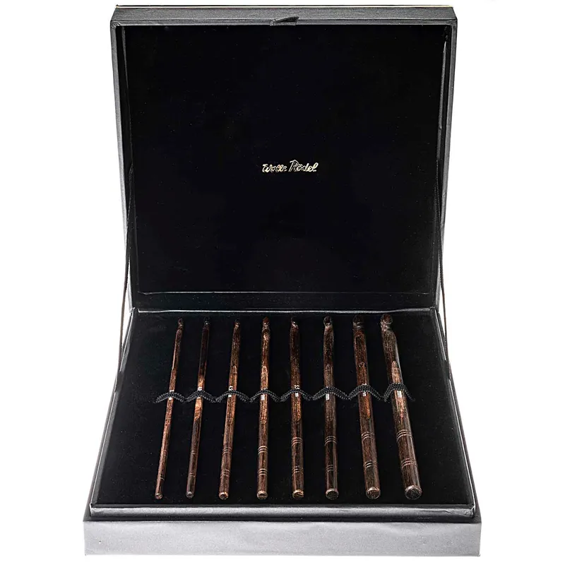 Wolle Rödel Wolle Rödel KnitPro Häkelnadel Set Birkenholz, Braun, – Produktbild 1 von 1