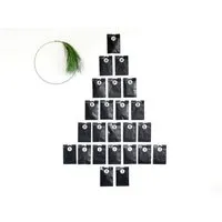 renna deluxe renna deluxe Adventskalender zum Selbstbefüllen, Schwarz, – Produktbild 1 von 1