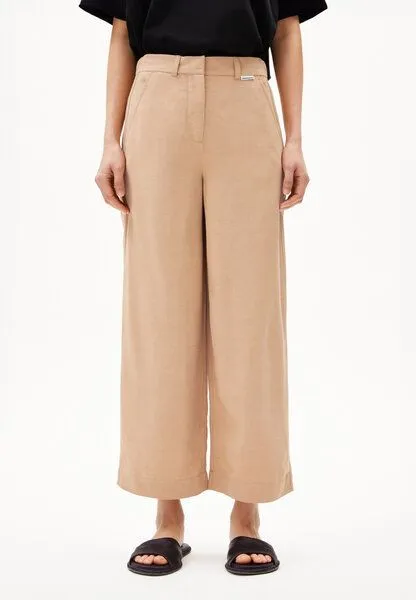 ARMEDANGELS ARMEDANGELS CAARUNUS LINO Damen Webhose aus Leinen-Mix, Beige blond, – Produktbild 1 von 4