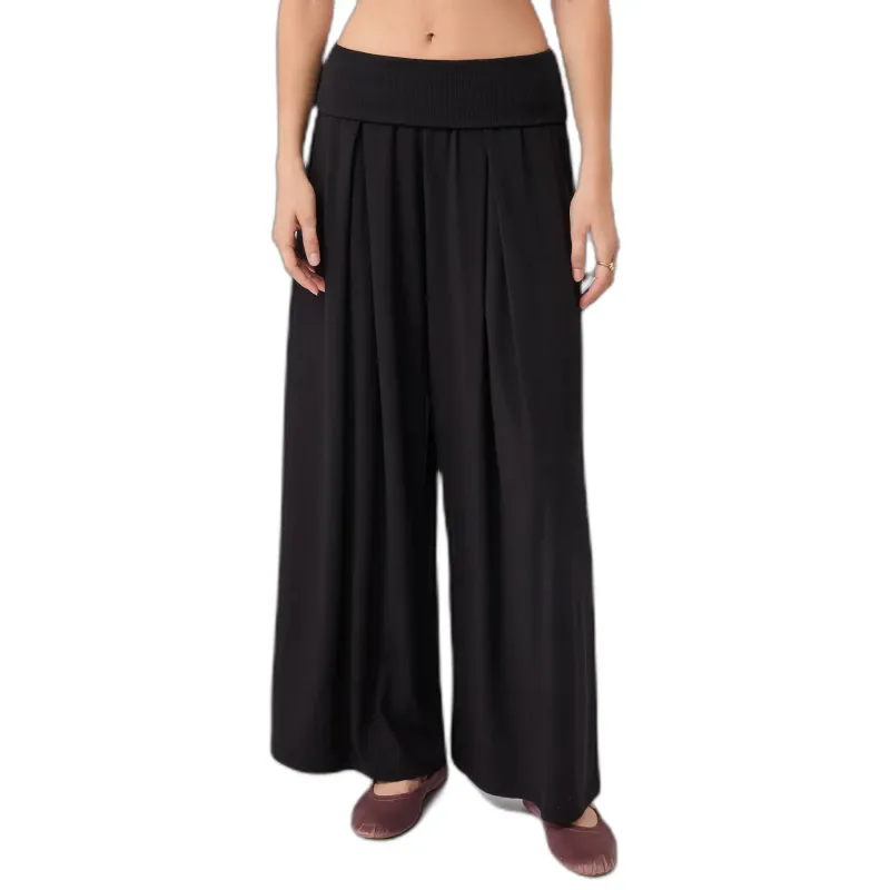 mandala Damenhose mit extra weitem Bein Mandala, Noir, – Produktbild 1 von 1