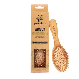 pandoo pandoo Bambus Haarbürste mit Naturborsten | vegan & plastikfrei – Produktbild 1 von 1