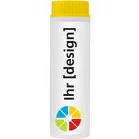 PUSTEFIX Seifenblasenspiel 'Pustefix' inklusive 1-4 farbigem Etikett 42 ml, gelb – Produktbild 1 von 1