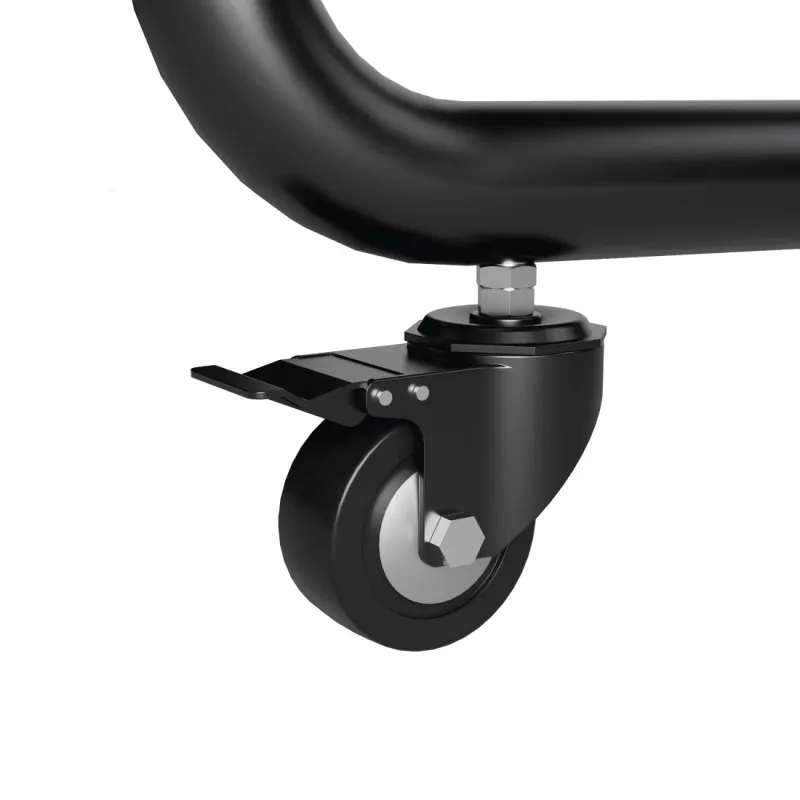 Hama Hama TV-Ständer mit Rollen "Trolley", bis 100 Zoll, höhenverstellbar, Schwarz, – Produktbild 2 von 5