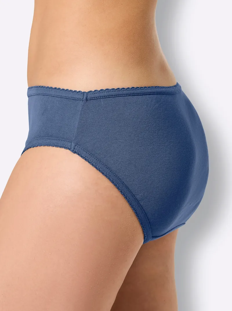 Witt Bikinislip marine + jeansblau + mint, Marine + jeansblau + mint, – Produktbild 2 von 3