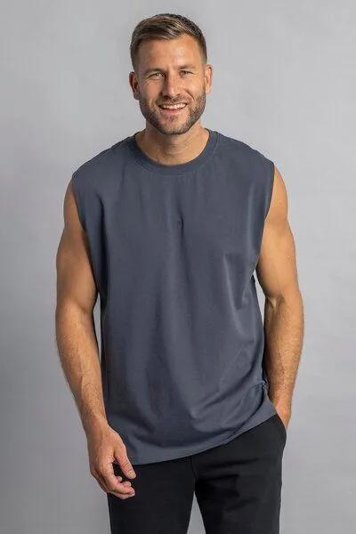 DIRTS dirts Heavy Cotton Tank Top, Charcoal, – Produktbild 1 von 4