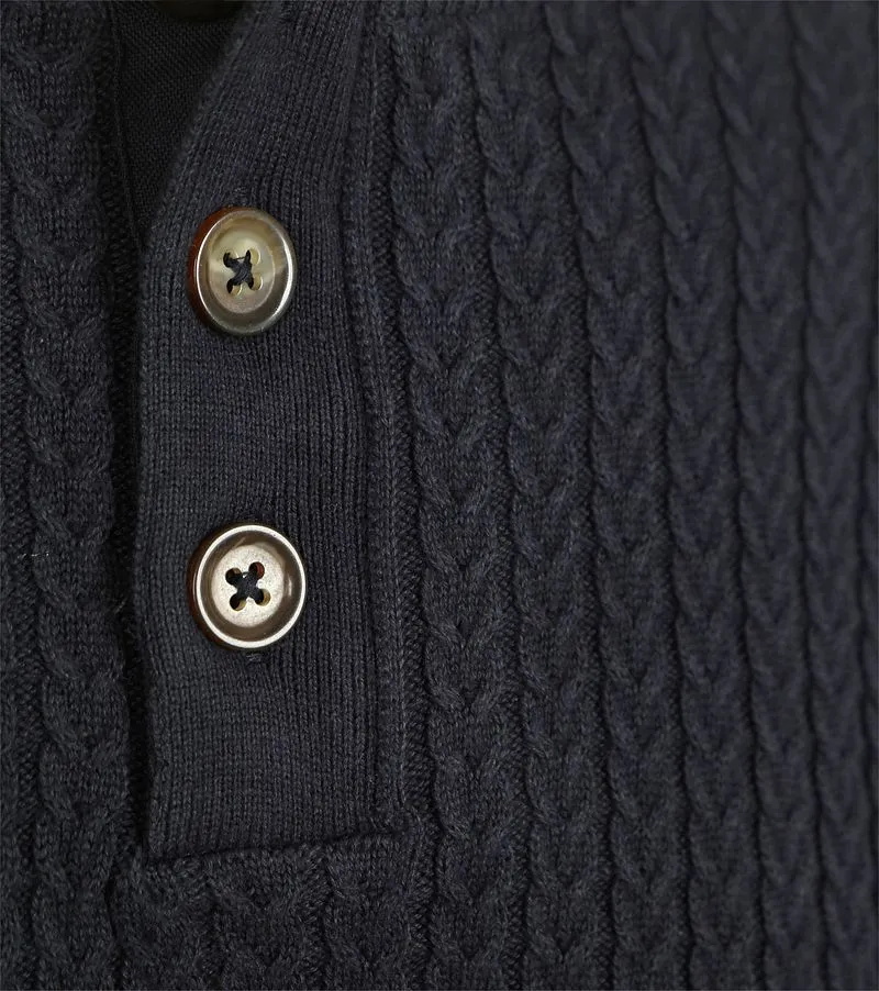 Suitable Suitable Pullover Camock Navy - Größe 3XL, Dunkelblau, – Produktbild 5 von 5