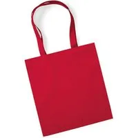 Westford Mill Westford Mill Organic Premium Cotton Maxi Bag Shopper, Classic red, – Produktbild 1 von 1