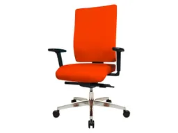 Topstar Topstar Bürodrehstuhl "Sitness 70" mit Armlehnen orange – Produktbild 1 von 1