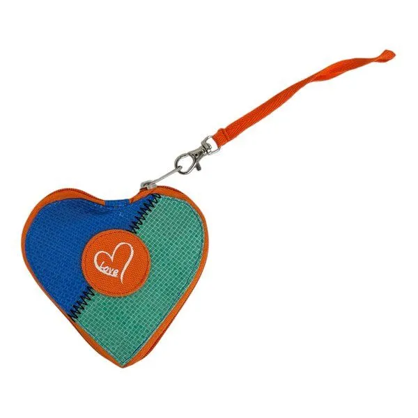 Beadbags Beadbags Kleine Herzen, Blau/grün, – Produktbild 1 von 4