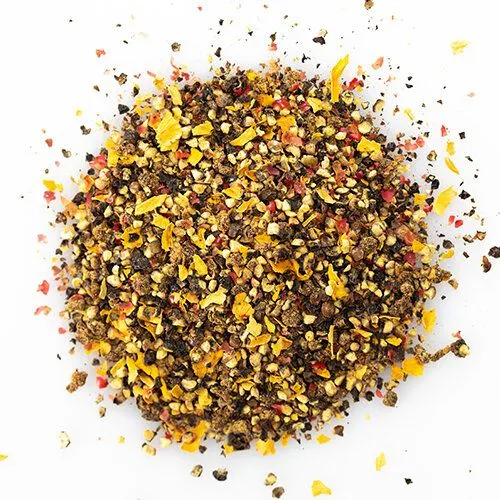 Tante Fine Tante Fine Bio Gewürzmischung ROSENKAVALIER * Rosenpfeffer * mit Rosenblüten – Produktbild 2 von 3