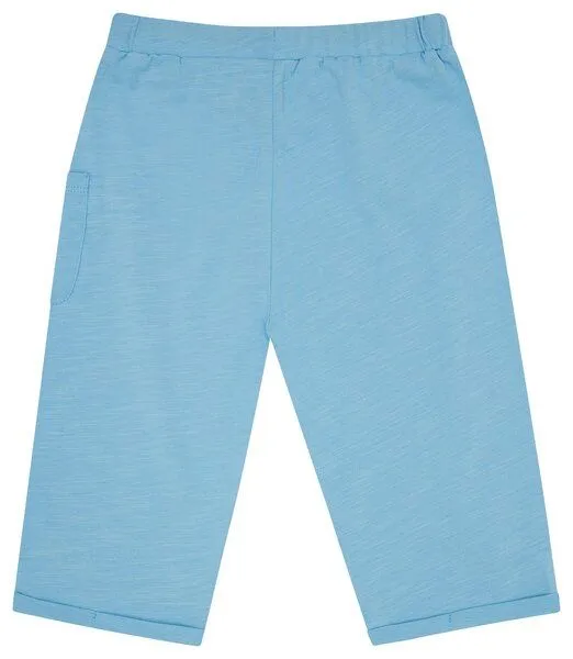 loud + proud loud + proud Babys & Kinder Hose Slub Jersey, GOTS-zertifiziert, Air(blau), – Produktbild 2 von 3