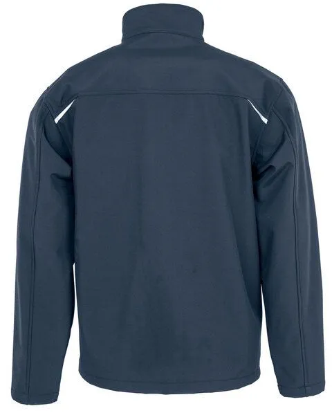 YTWOO YTWOO Recycelte Softshell-Jacke für Herren, Navy, – Produktbild 2 von 2