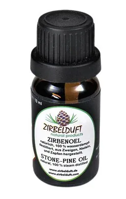 ReineNatur ReineNatur Zirben Duftöl – Lufterfrischer - Raumduft - naturrein – 10 ml – Produktbild 1 von 1