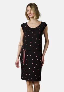 ragwear ragwear Sommerkleid Penelope Hearts YOUMODO leichtes Baumwoll Kleid mit verspieltem Print – Produktbild 1 von 1