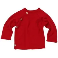 Reiff Reiff JaPu Frottee Wickelpulli Merinowolle/Seide, Burgund, – Produktbild 1 von 1