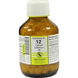 Nestmann Pharma BIOCHEMIE 12 Calcium sulfuricum D 6 Tabletten 400 St Tabletten – Produktbild 1 von 1
