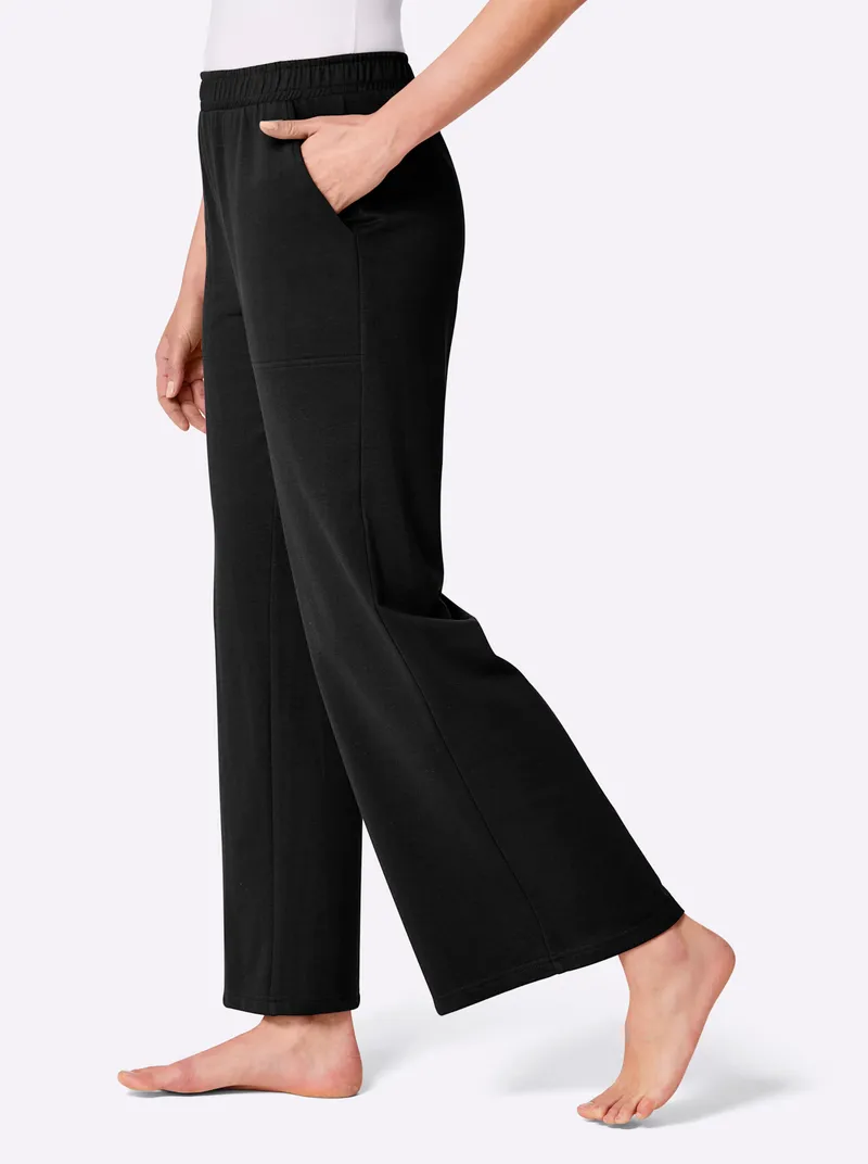feel good Hose schwarz, Schwarz, – Produktbild 2 von 3