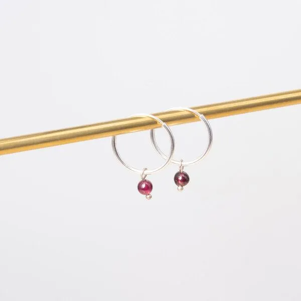 fejn jewelry fejn jewelry Kette gemstone mit Perlenanhänger, Silber, – Produktbild 7 von 8