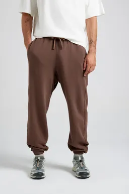 Trendsplant Trendsplant Herren vegan Jogginghose Essential Shaved Chocolate Braun – Produktbild 1 von 1