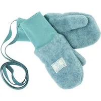 Pickapooh Pickapooh Baby und Kinder Fäustlinge Bio-Schurwolle Fleece sea green Gr.2 (bis 2 Jahre) mit Daumen – Produktbild 1 von 1