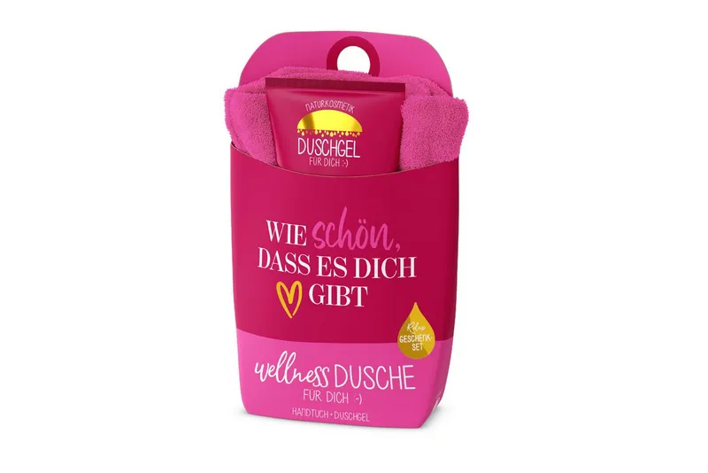 La Vida Seifenspender Wellness-Dusche Geschenkset Duschgel Handtuch la vida Herz 1087131, Bunt, – Produktbild 1 von 1