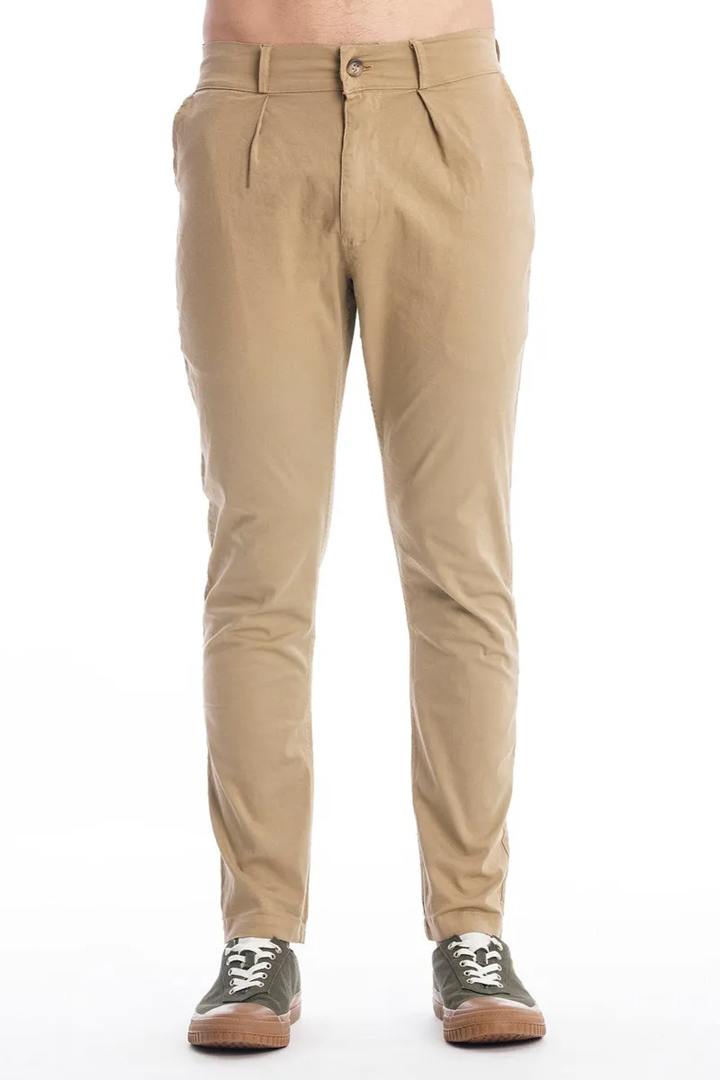 RAVENS VIEW IBIZA RAVENS VIEW IBIZA Herren vegan Hose Vegas Kamelgelb, Gelb, – Produktbild 2 von 2