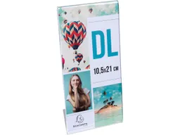 Exacompta Exacompta Tischaufsteller abgeschrägt "Exacryl" aus PMMA, vertikal, DIN lang, 10 x 21 cm – Produktbild 1 von 1