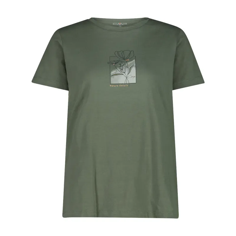 CMP T-Shirt aus Bio-Baumwolle CMP, Vert, – Produktbild 1 von 1