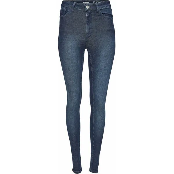 KnowledgeCotton Apparel KnowledgeCotton Apparel Slim Jeans IVY Deep Blue mit Bio-Baumwolle, Blau (deep blue), – Produktbild 5 von 5