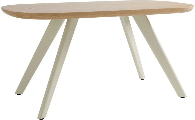 SCHÖNER WOHNEN-Kollektion Esstisch LARVIK (1-St), in 160 cm oder 200 cm mit abgerundeter Kante, Braun, – Produktbild 3 von 5