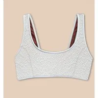 Woodlike Woodlike Damen vegan Bikinioberteil Allie Reversible Weiß / Rose Braun, Braun, – Produktbild 1 von 1