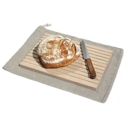 Side by Side Gerilltes Brotschneidebrett + Brotbeutel (side by side) – Produktbild 1 von 1