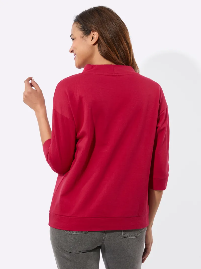 Witt Sweatshirt rot, Rot, – Produktbild 1 von 2